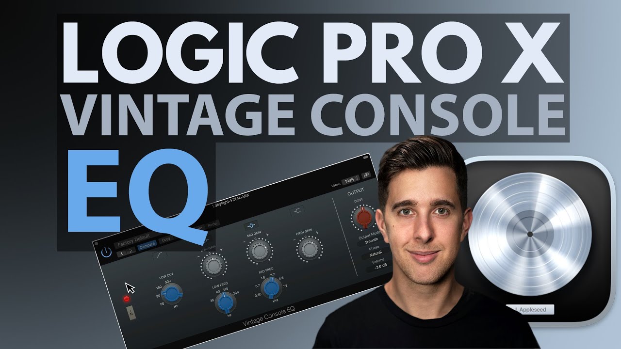 How to use the Vintage Console EQ in Logic Pro X