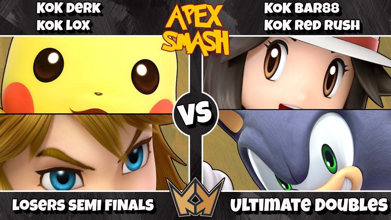 Apex Smash 06 - LSF - KoK Derk & KoK LOX Vs. KoK Bar88 & KoK Red Rush (Ultimate Doubles)