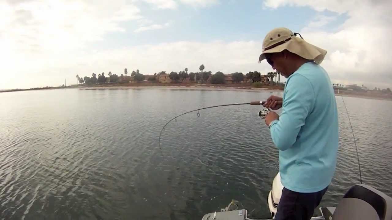 San Diego Bay Fishing - GoPro Video