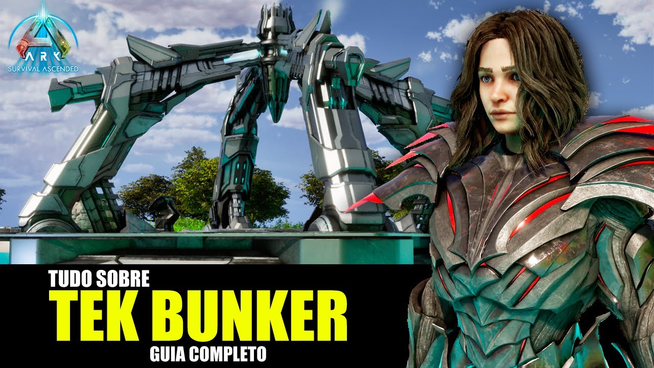 TUDO SOBRE O TEK BUNKER - COMO UTILIZAR COM DETALHES E MUITOS TESTES - ARK SURVIVAL ASCENDED