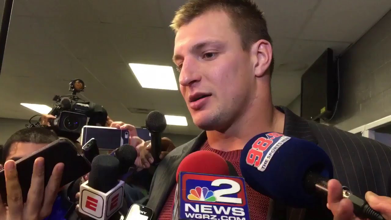 Gronk apologizes for hit on Tre'Davious White after Patriots beat Bills