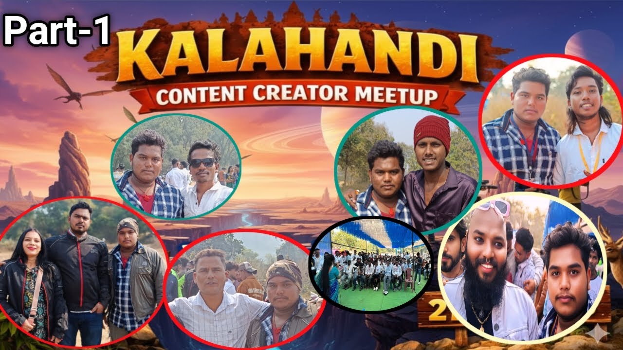 KALAHANDI CONTENT CREATOR MEET UP ( KCC ) PART-1 @lbnvlogs786 