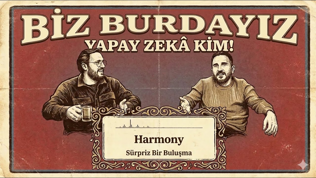 biz buradayız yapay zeka kim? sözümüz senettir