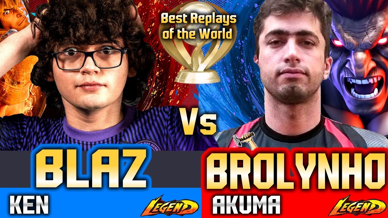 🔥SF6 (BLAZ vs Brolynho)🔥Akuma vs Ken ▰ Street Fighter 6 Gameplay High Level