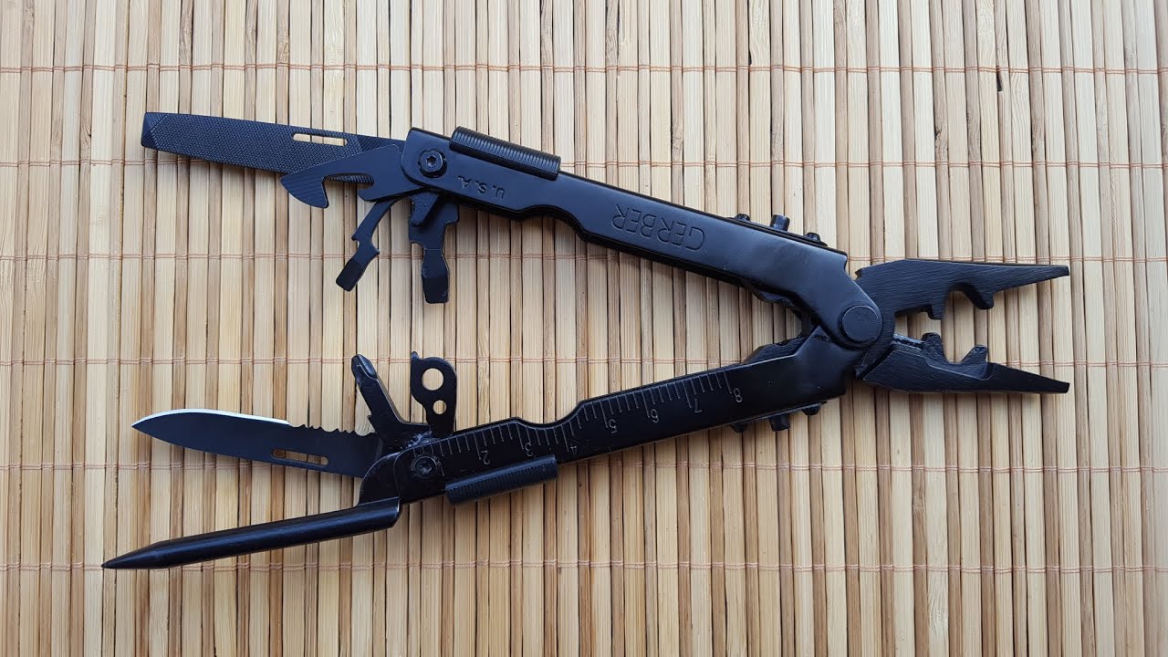 Gearbest Unboxing: GERBER Retractable Pliers - BLACK