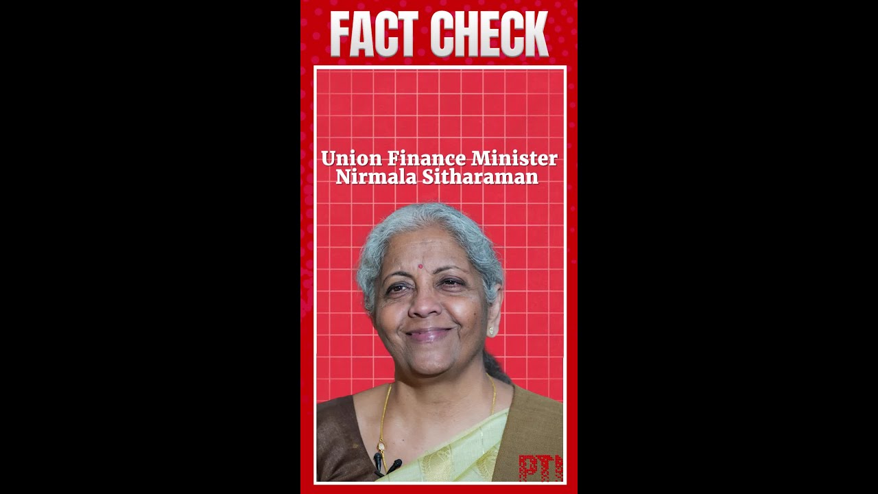 Nirmala Sitharaman | Digitally Altered Video of FM Sitharaman Promotes Fake Investment Scheme