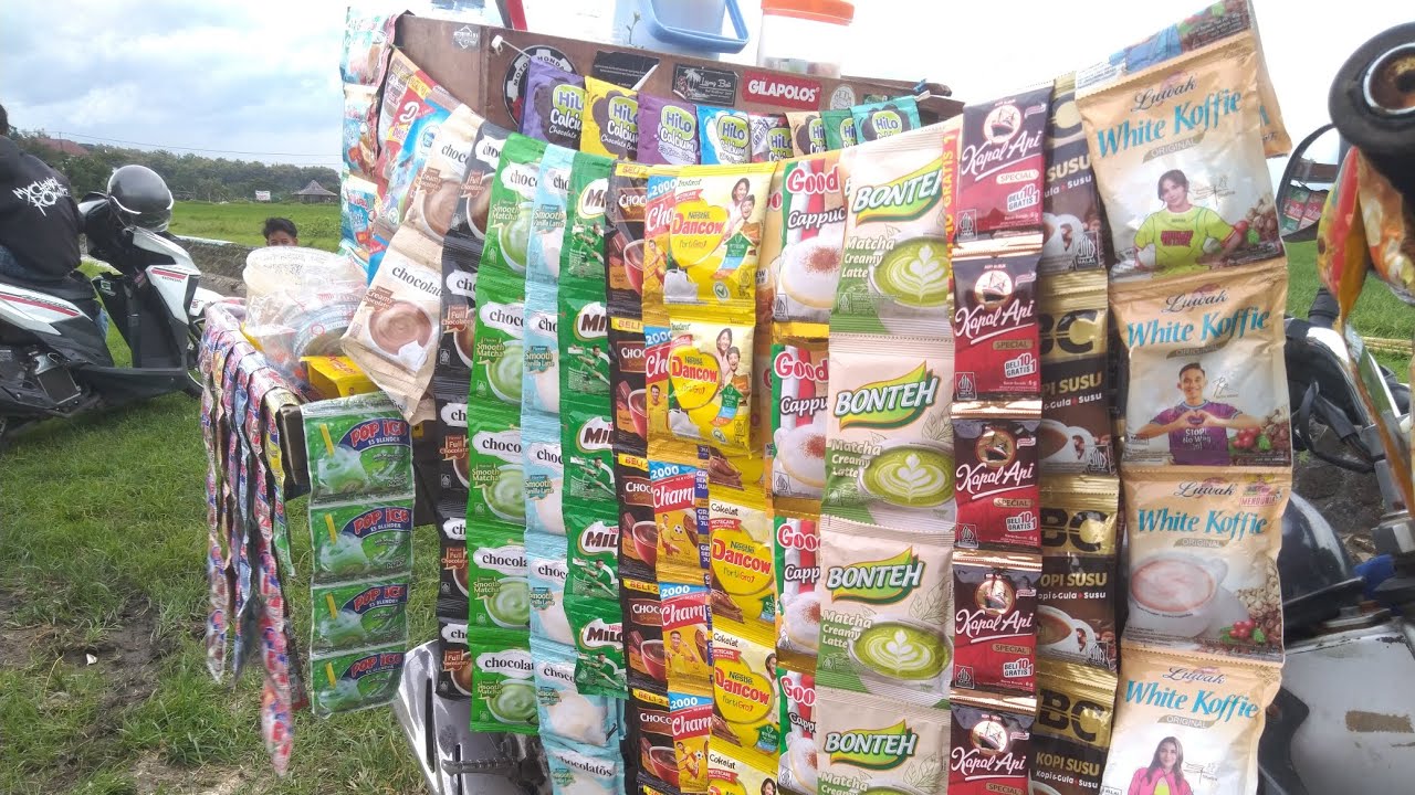 update kamis jualan kopi keliling starling pakai motor || Alhamdulillah ngabuburit  puasa kedelapan