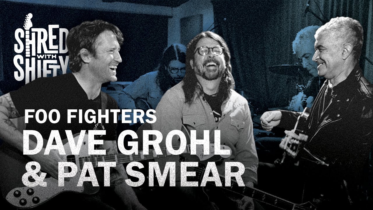 Дэйв Грол, Пэт Смир и Крис Шифлетт из Foo Fighters о своём трёхгитарном рецепте | Shred with Shifty
