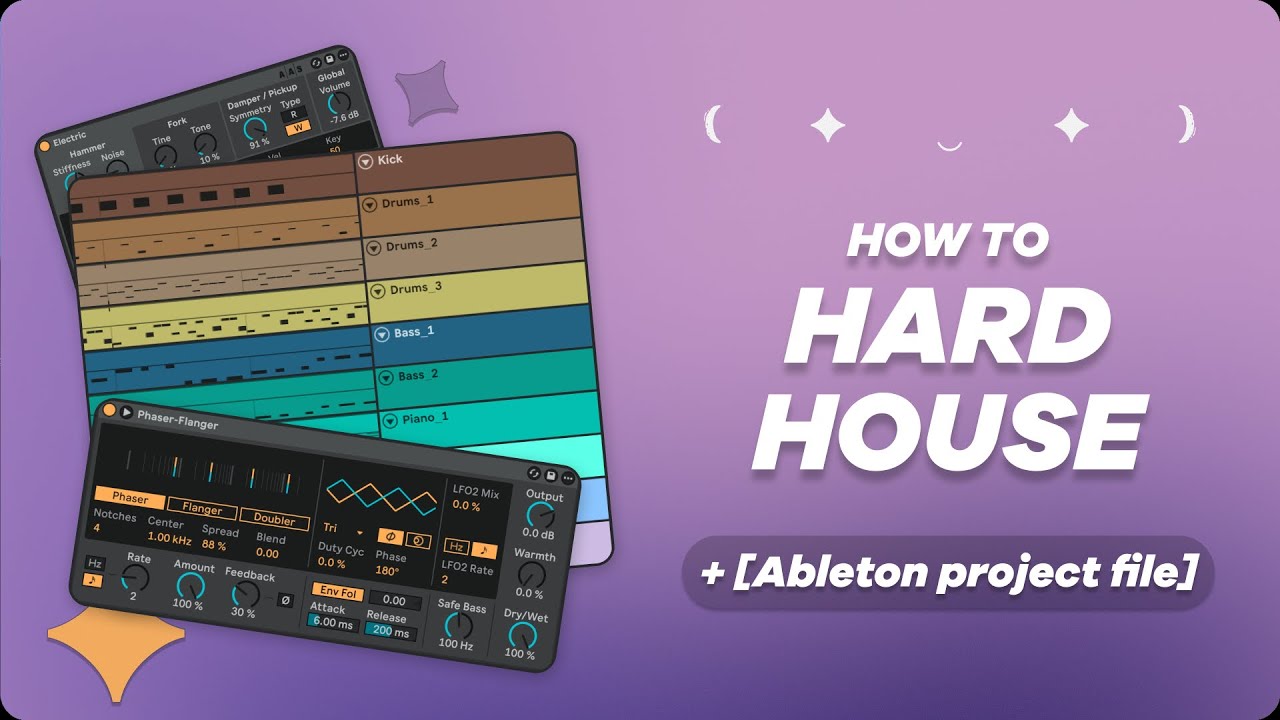 How to make Hard House in Ableton (Boiler Room Style) + Free Project File