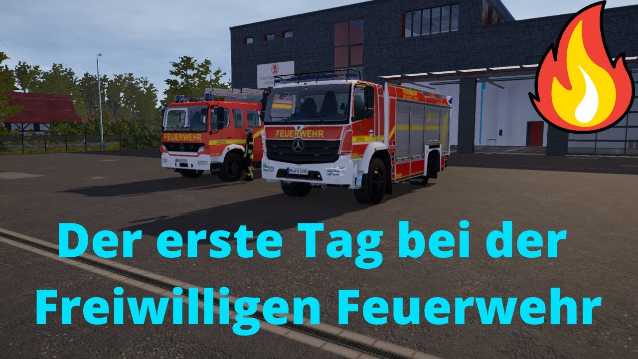 Truppmann Teil 1 bei der FF in Notruf 112 - Die Feuerwehr Simulation 2