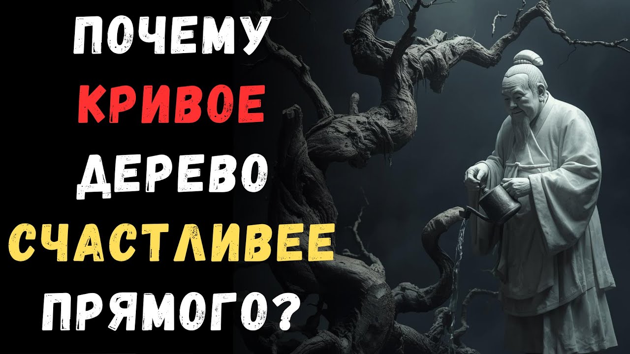 Кривое дерево живёт 300 лет. Даосская мудрость о силе &laquo;недостатков&raquo; | Даосизм | Скрытая Мудрость