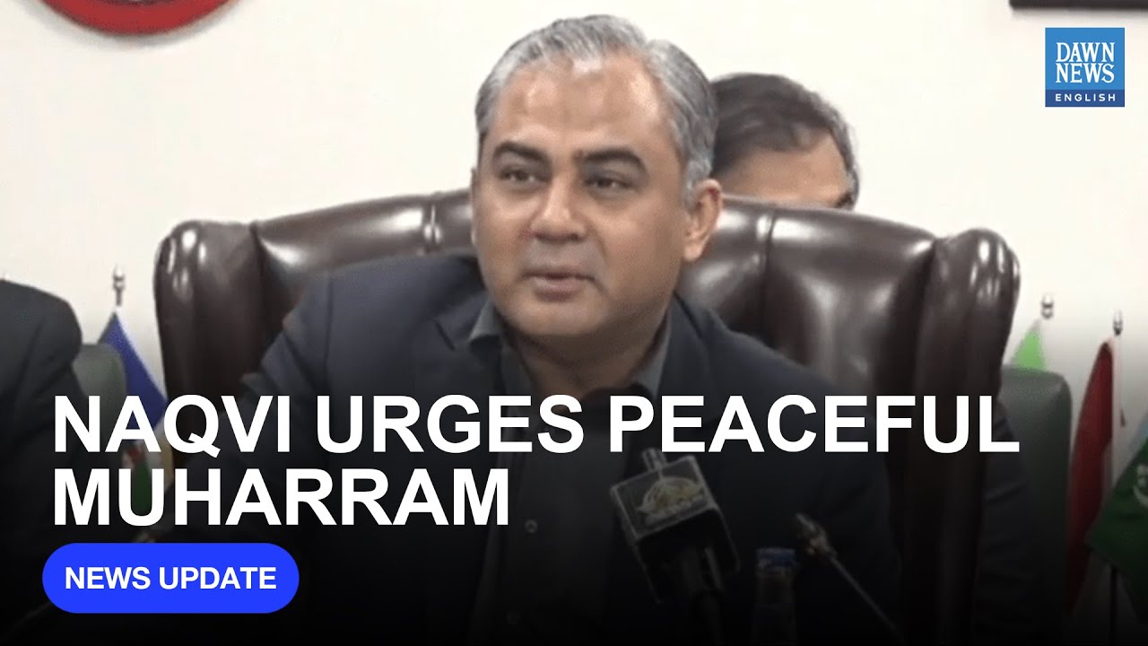 Pakistan Minister Meets Religious Scholars Ahead Of Muharram Processions | Dawn News English