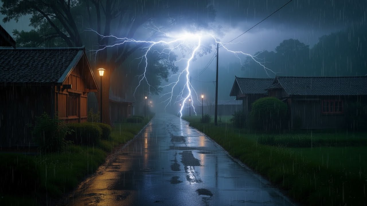 The Best Autumn Rainfall at the Forest Cabin🌧️🌲 Sleep Deeply with Rain Sounds