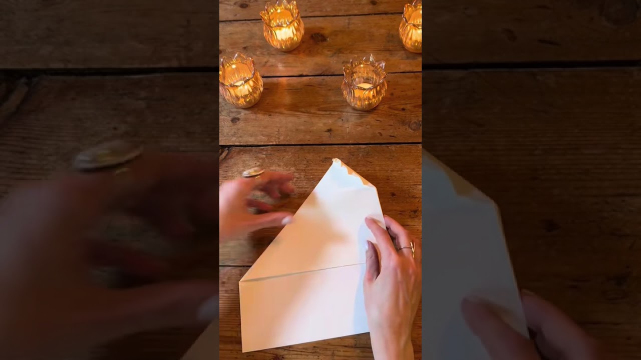 A Leaf Letter Folding Technique