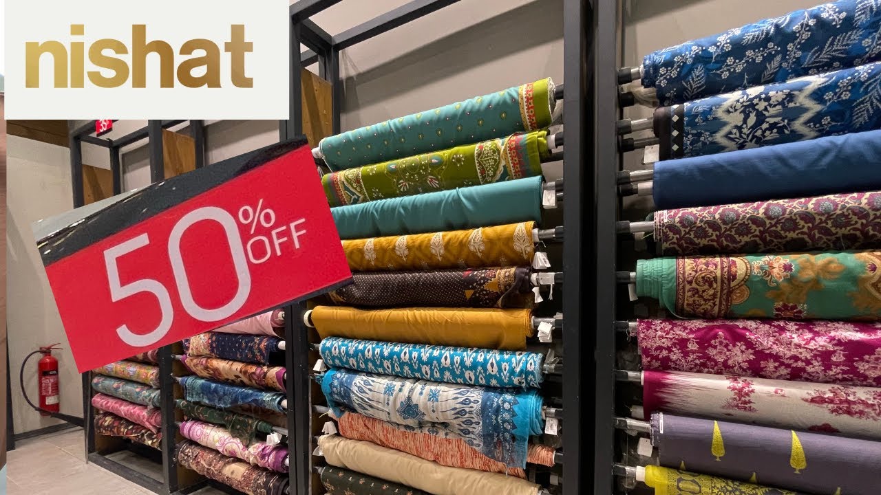 Nishat Line Sale Flat 40% Off ❤️NISHAT LINE Lose Fabric ❤️Afsheen Closet