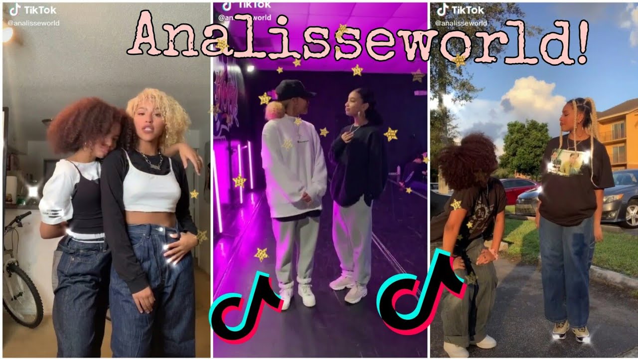 Best of Analisseworld Tiktok dance compilations pt 2💜 #tiktok #analisseworld