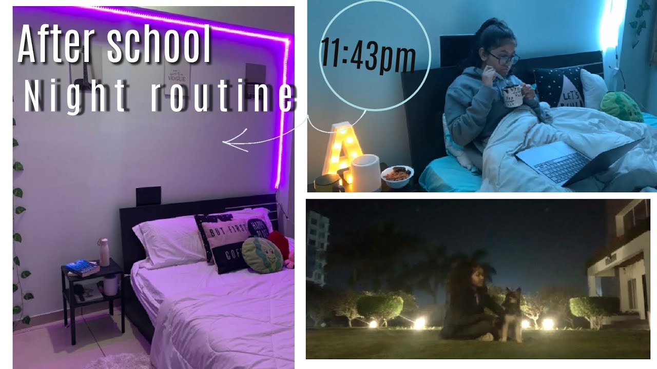 After school night routine 2022