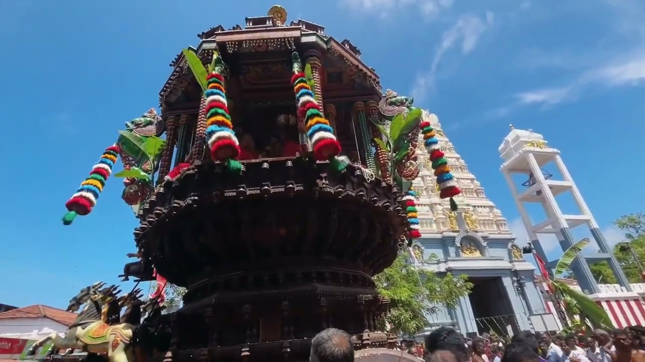 Sri Munneswaram Kovil chariot festival 2025