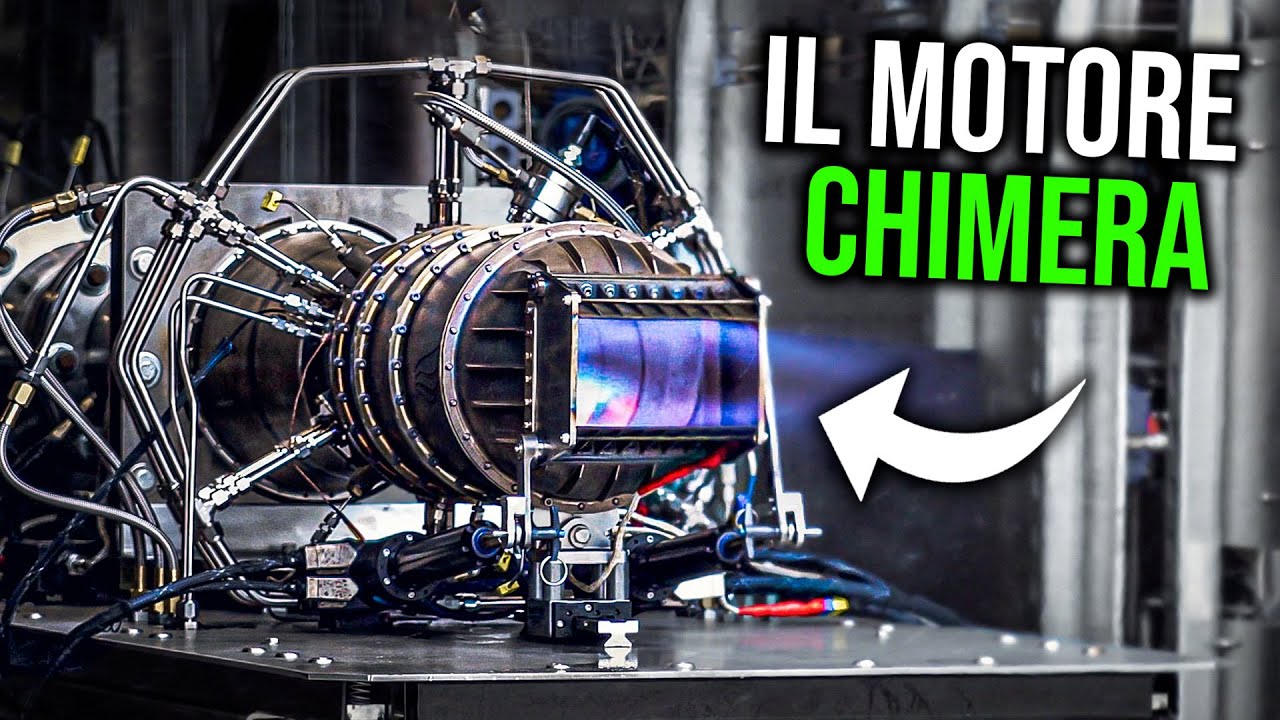 MOTORE CHIMERA: L'INCREDIBILE INGEGNERIA dietro il FUTURO dei MOTORI IPERSONICI