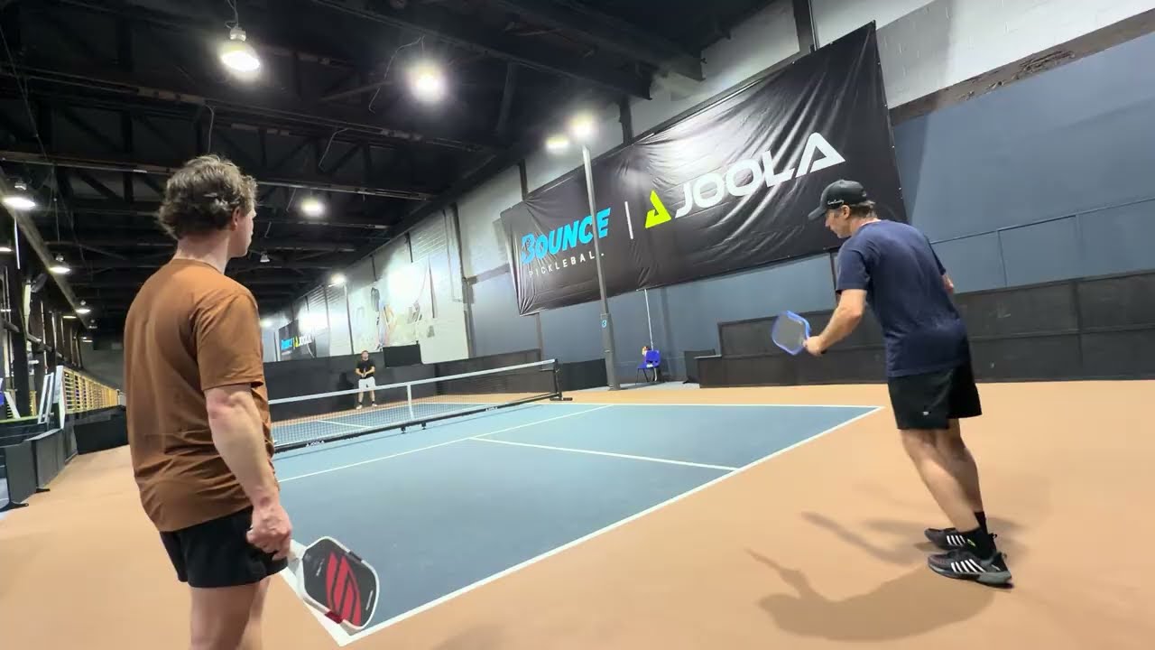 4.5 Pickleball. What Wins? Smart Dinks, Hard Drives or Counters? Dan/Mark vs Sam/Ian 7