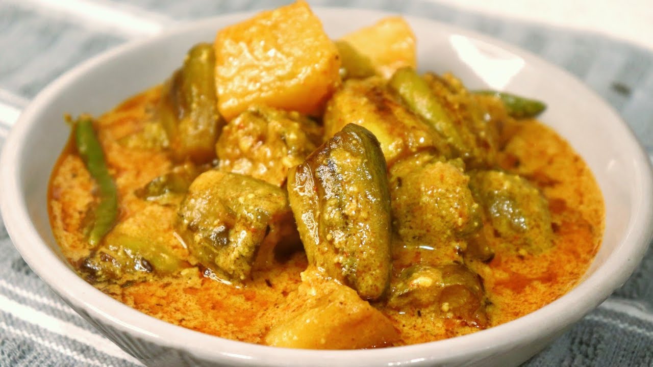 দই পটলের দম||পটলের এই নিরামিষ রেসিপির স্বাদই আলাদা || Dahi aloo potol || Doi Potol