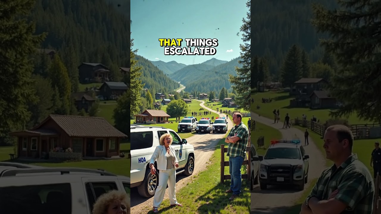 HOA Karen Called the Cops on My Cabin&mdash;She Had No Idea, I&rsquo;m the Owner of the Entire Valley! #hoa