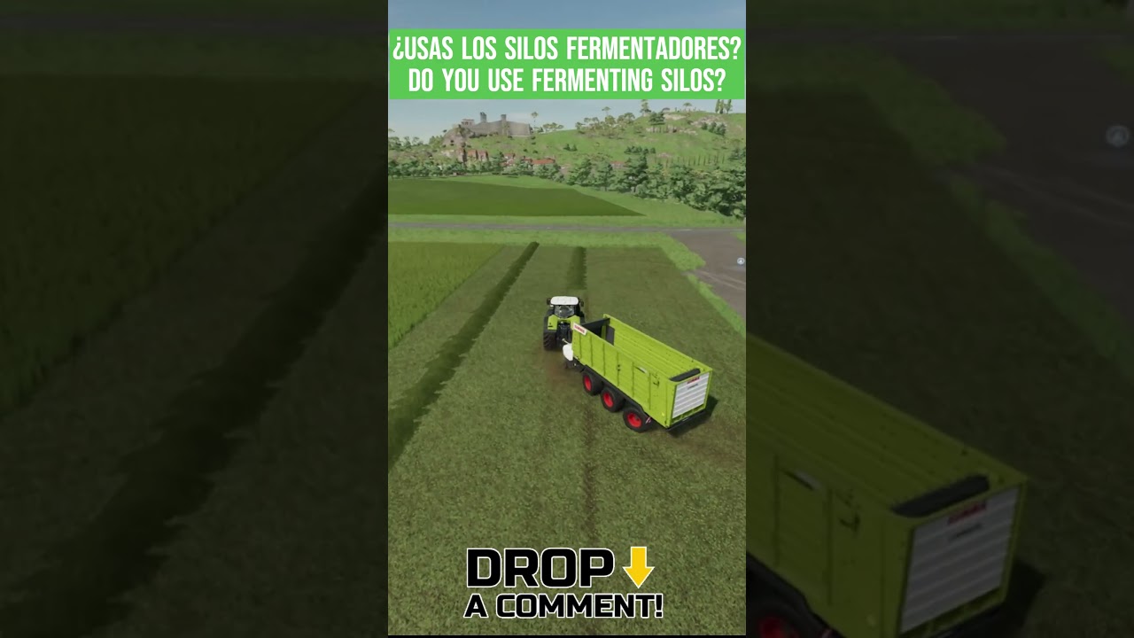#tutorial #ensilaje con #silos #fermentadores 🚜| #silage with #fermenting silos🌾#fs22gameplay