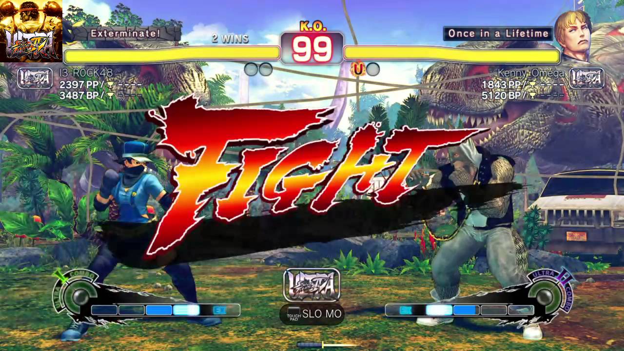 USF4 endless: Makoto vs K Omega (Cody) #2