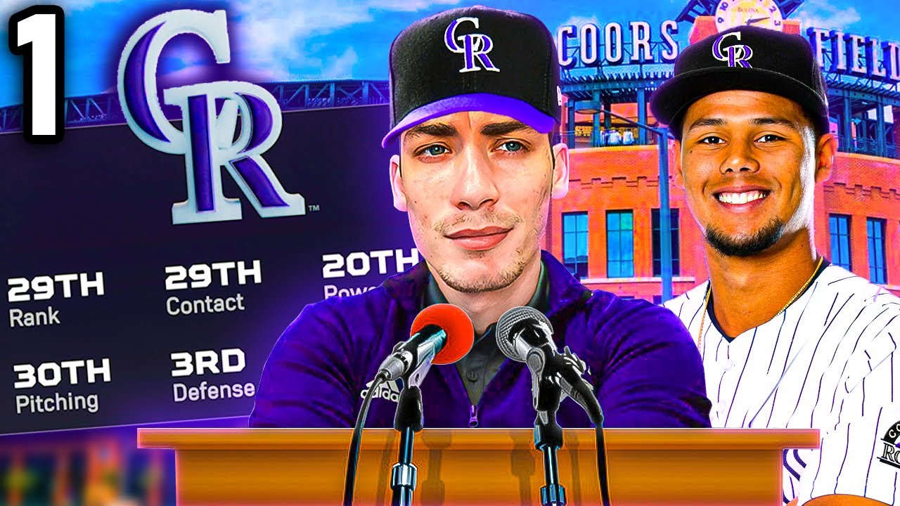 MLB The Show 25 Colorado Rockies Franchise Mode Ep. 1