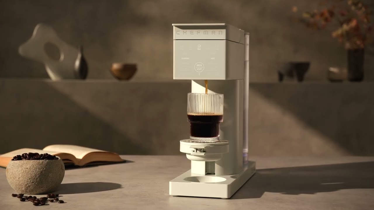 The Chefman Caffeinator - Premium Capsule Brewer