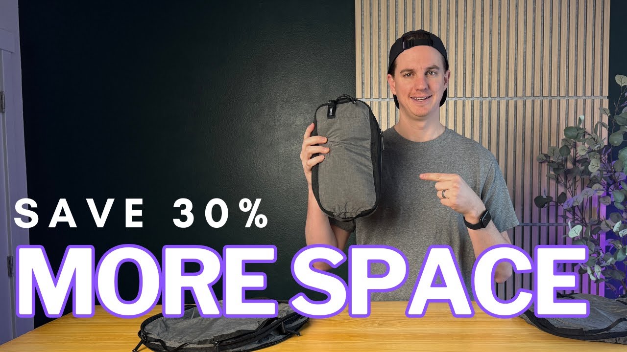 Packing Cube Set with Shoe and Laundry Bag | TRIPPED Travel Gear Review