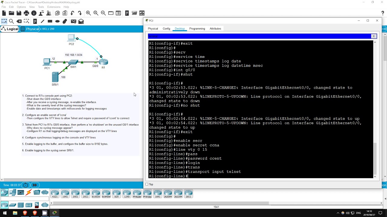 FREE CCNA Lab 040: Syslog