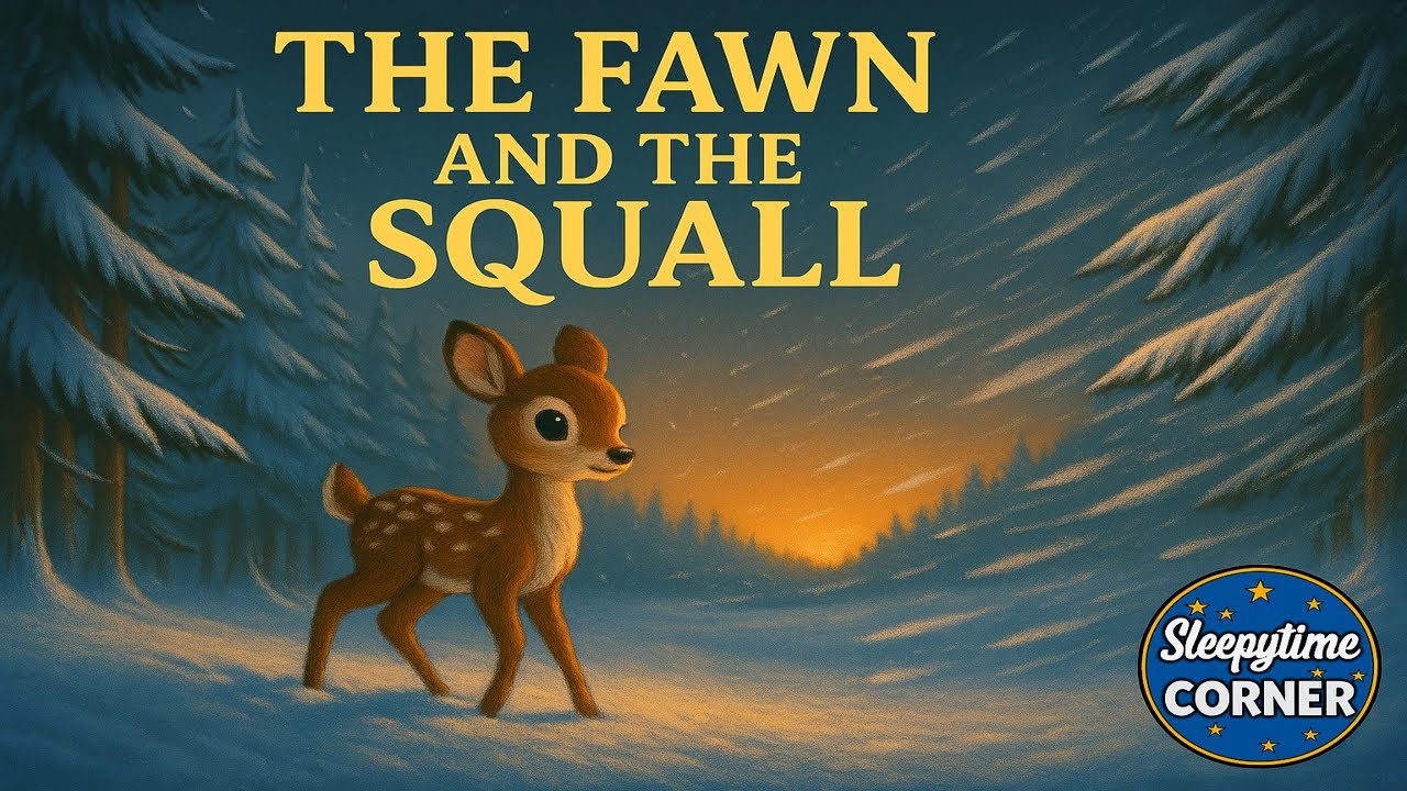 ❄️ The Fawn and the Squall | Magical Winter Bedtime Story for Kids | Sleepytime Corner