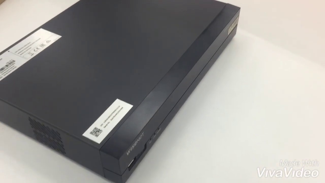 Giới thiệu đầu ghi NVR Wisenet XRN-410S | Review Recorder NVR Wisenet XRN-410S