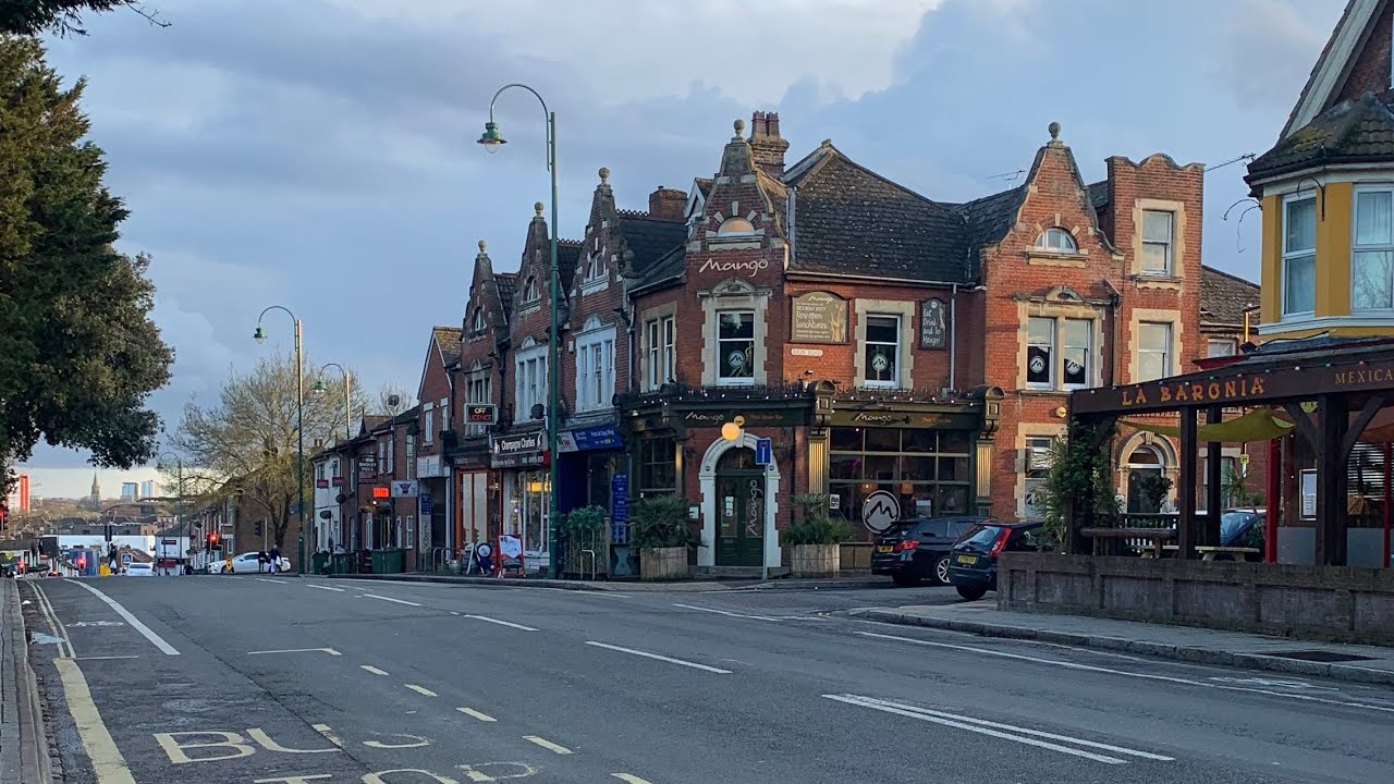 A walk to Portswood Road from Mount Peasant Road, Southampton UK