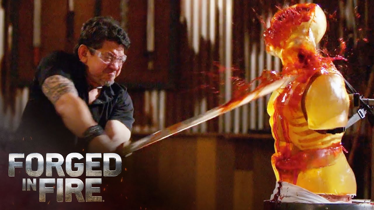 Barbarian Spatha BUTCHERS the Final Round (Season 7) | History | Forged in Fire