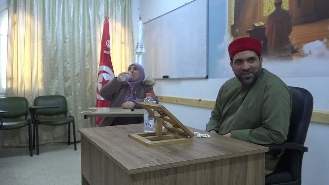 السيدة وحيدة كمون في سردالحزب 14  من القرآن الكريم على الشيخ مراد جدلي