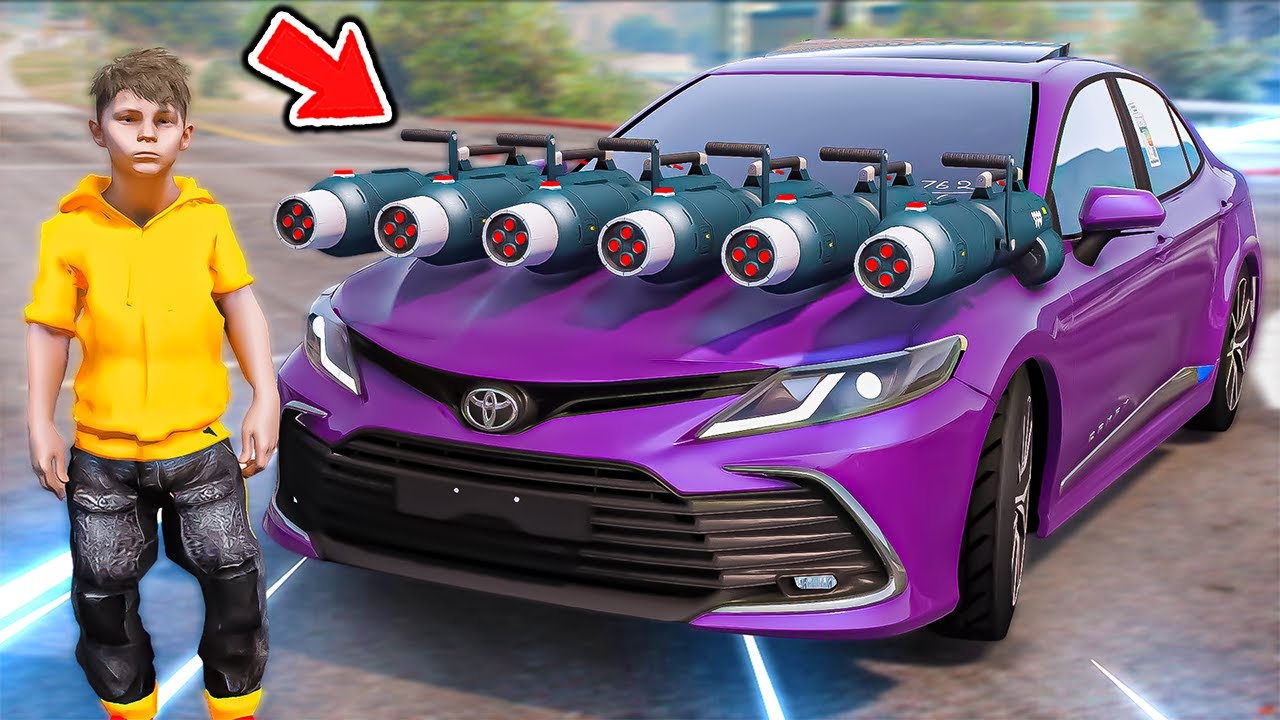الكامري الخارق المدمر يطاردني 😱🔥!! | فلم قراند