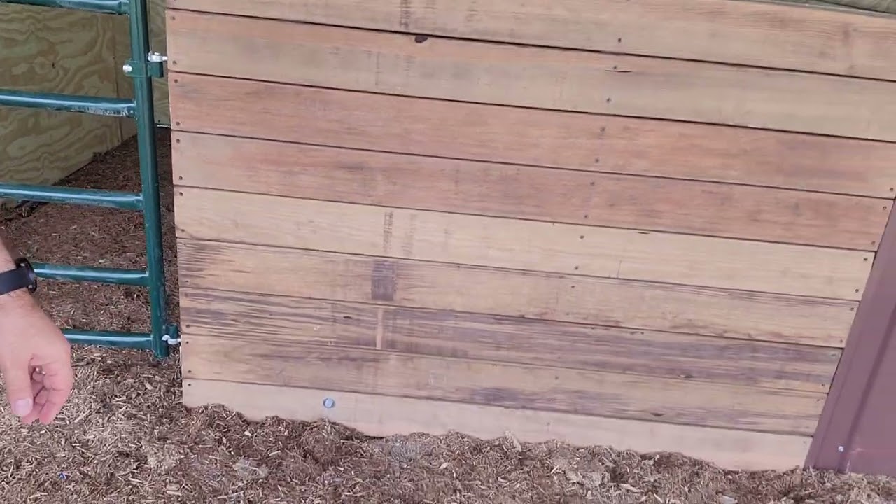 New A-Frame Loafing Shed
