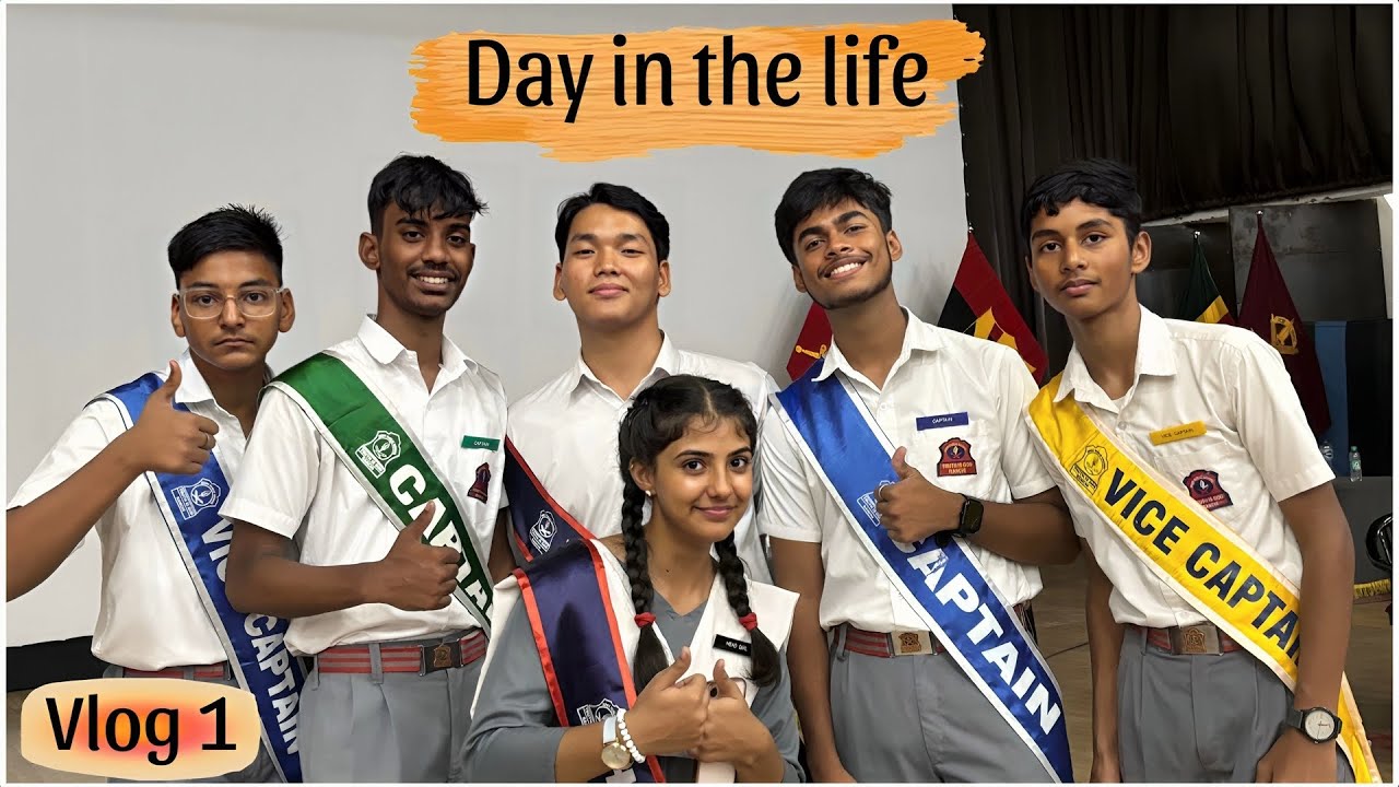 A Day in the life of The Head Boy Of Army Public School Ranchi | Albert Warepam | Vlog 1