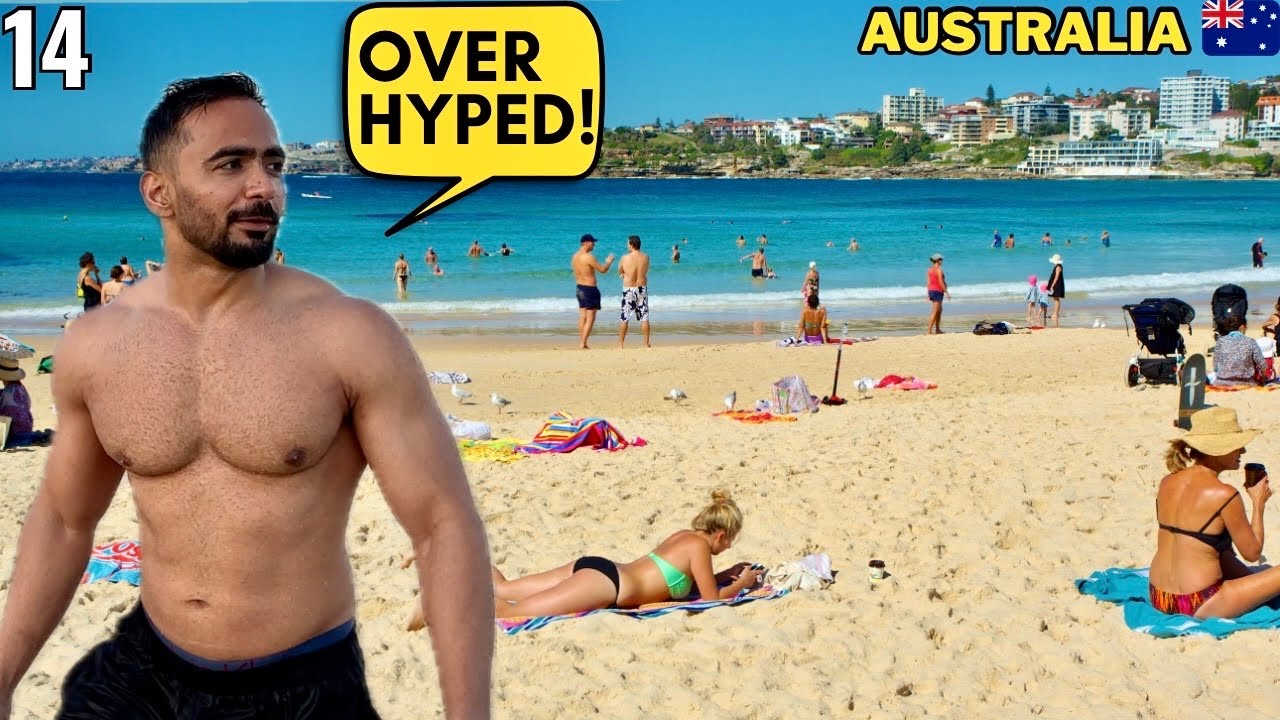 Australia Ki Sabse Famous Beach| Bondi Beach | The Muscular Tourist