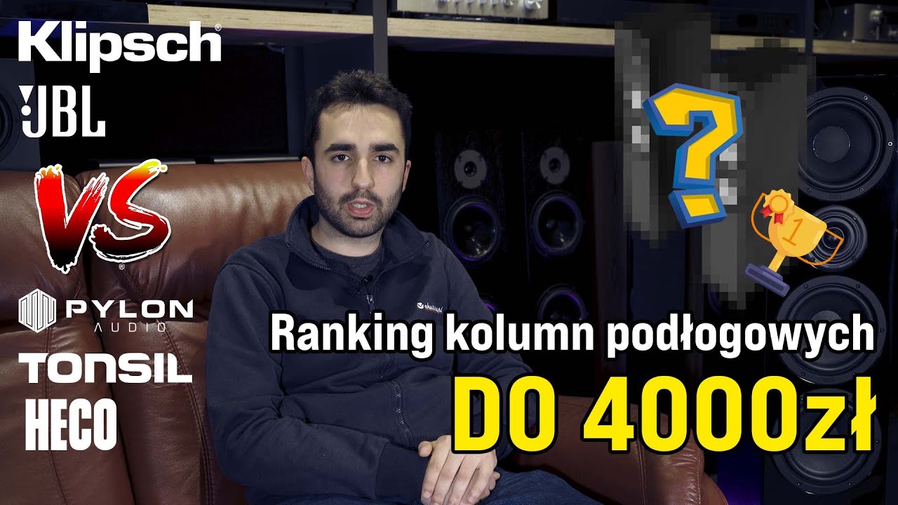 TOP 5 Kolumn podłogowych do 4000 zł. w 2022r. Odsłuch i por&oacute;wnanie brzmienia. 🔊