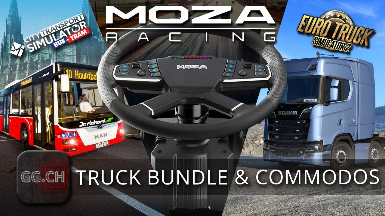 MOZA Truck Bundle + Commodos - FR - Hardware | On teste tout ça et c’est plutôt la classe 😍