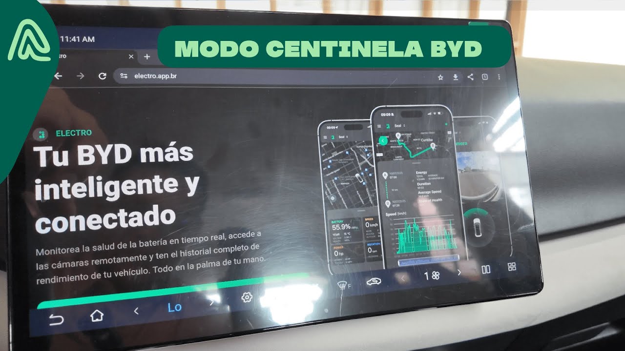 BYD Sentry Mode - Monitoreo en tiempo real del vehículo