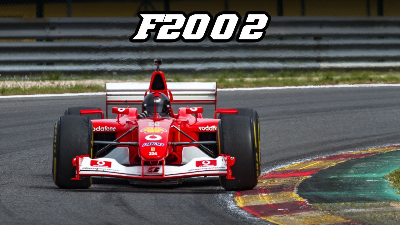Ferrari F2002 | screaming V10 @ 18000 rpm