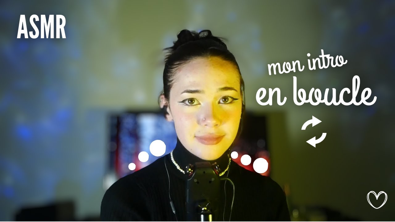 ASMR ִֶ☾₊ je répète mon intro en boucle pendant 20 minutes !