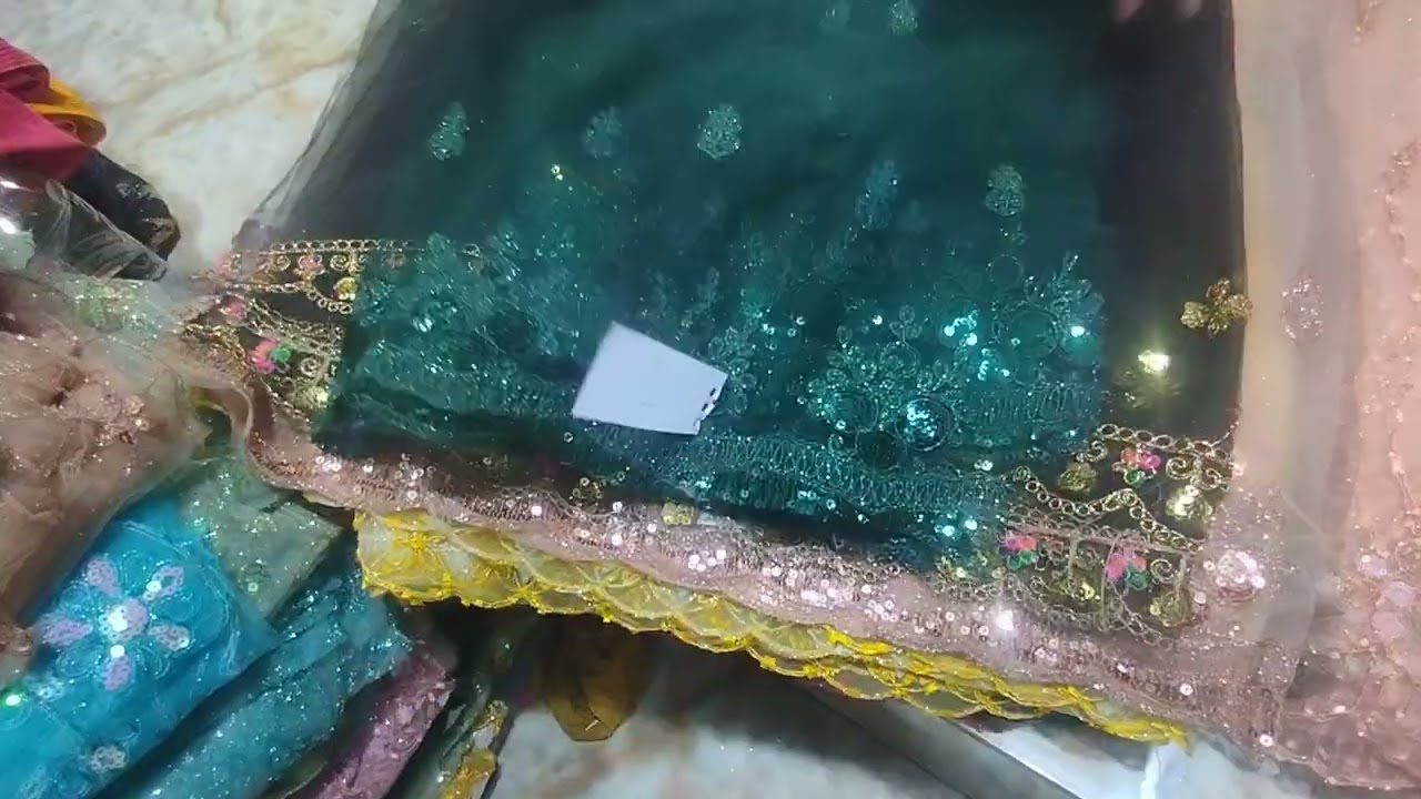 নেট কাপড়ের টুকরা পেয়ে যাচ্ছেন মাত্র 30 টাকা গজে এখনি অর্ডার করুন 01708340410