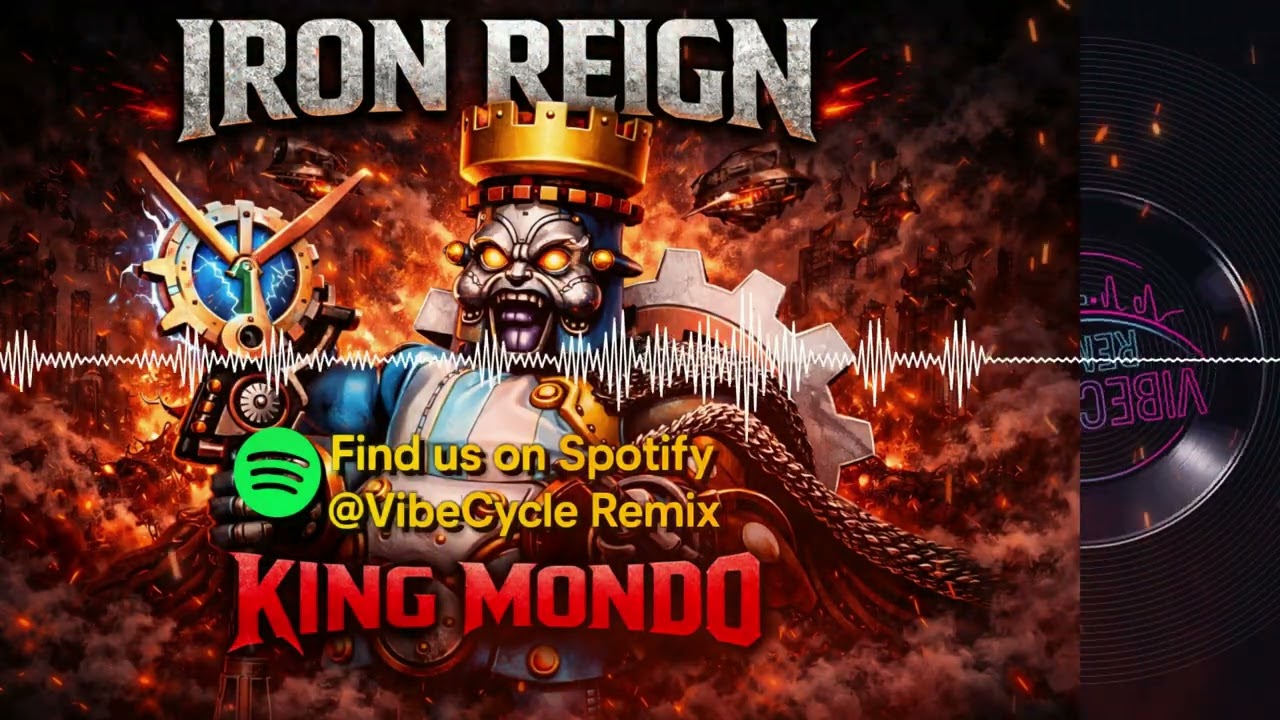 IRON REIGN: King Mondo (Power Rangers Zeo Metal Theme) | Dark Industrial Speed Metal