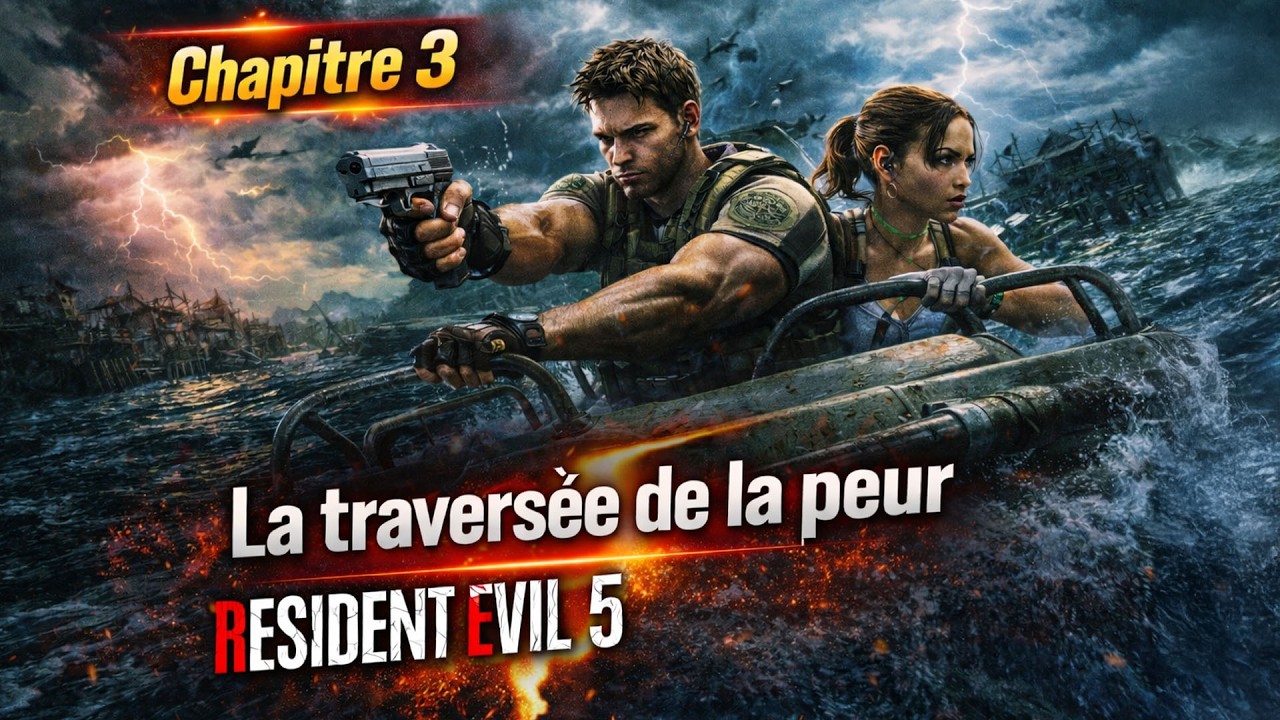 La traversée de la peur | Resident Evil 5 – Chapitre 3 🔥