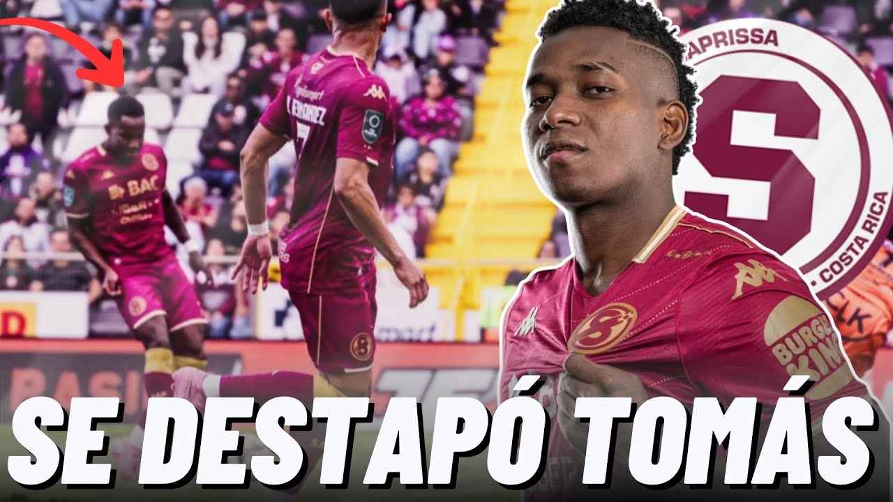 🚨SE VIENE MEJOR VERSIÓN: PANAMEÑO TOMÁS RODRÍGUEZ RESPONDE CON NUEVO GOL EN SAPRISSA E ILUSIONA